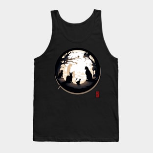 Black cats Tank Top